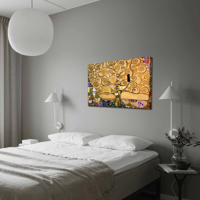 Wallity Lienzo Decorativo El Árbol de la Vida, Friso de Estocolmo de Gustav Klimt (70 x 100 cm) Wallity Lienzo Decorativo El Árbol de la Vida, Friso de Estocolmo de Gustav Klimt (70 x 100 cm)